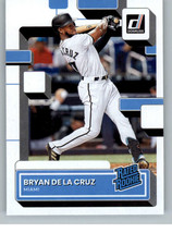 2022 Donruss #53 Bryan De La Cruz NM-MT RC Rookie Marlins Rated Rookies ID:42361 - $1.67