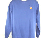 LAY&#39;S Frito Lay Potato Chips Employee Uniform Sweatshirt Blue M Medium NEW - $17.98