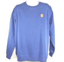 LAY&#39;S Frito Lay Potato Chips Employee Uniform Sweatshirt Blue M Medium NEW - £14.14 GBP