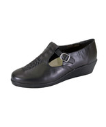  24 HOUR COMFORT Shona Women&#39;s Wide Width T-Strap Leather Shoes  - $39.95