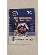 Vtg New York Mets World Series Bats Souvenir Pin 2005 New York Times New... - $162.55 MXN