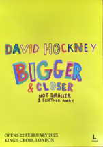 David Hockney - Originale Exhibition Poster - Lightroom London - 2023 - £207.35 GBP