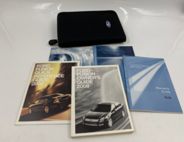 2008 Ford Fusion Owners Manual Handbook Set with Case OEM A04B14037 - £25.17 GBP