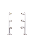 2x Retail display jewelry showcase LED silver 8&quot; pole light FY-53M UL power - €73,06 EUR