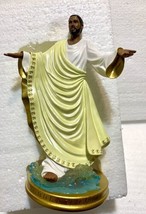 “It Is I. Don’t Be Afraid”Jesus Walking On Water Keith Mallett Figure Sc... - $74.25