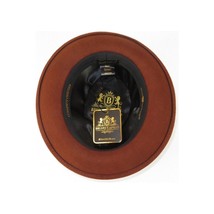 Men Bruno Capelo Hat Australian Wool Crushable Fedora Giovani UN114 Brandy Brown image 4