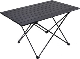 Portable Camping Table, Ultralight Folding Table With Aluminum Table Top... - £34.03 GBP