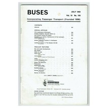 Buses Magazine July 1968 mbox494 Looking At Buses Daimler CD 650 - £3.05 GBP