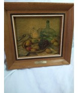 Study In Oil By Henk Bos 5&quot; x 6&quot; Framed - £9.48 GBP