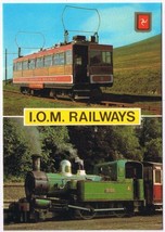 Postcard Isle Of Man Railways UK - £3.15 GBP