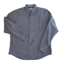 Tommy Bahama Island Zone Mens Large Long Sleeve Check Button Up Casual S... - £18.87 GBP