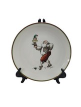 1981 Fitz And Floyd Holiday Variations Santa Claus Jack  in the Box Toy Plate  - £11.83 GBP