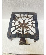 Vintage Griswold No 31 Cast Iron, Single Burner Cooking Camp Gas Stove - $230.17 CAD