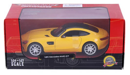 2015 Mercedes-AMG GT 1/24 Scale Diecast Model by Maisto - YELLOW w/ BOX - £27.33 GBP