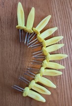 LOT OF 12 VINTAGE EAR OF CORN PICKS OR HOLDERS - $12.98