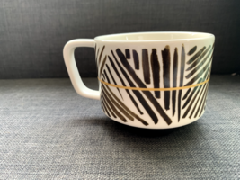 Starbucks Bone China Artisan 01/08 2014 Mug Cup Zebra Print Collectible - £10.38 GBP