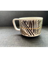 Starbucks Bone China Artisan 01/08 2014 Mug Cup Zebra Print Collectible - £9.75 GBP