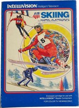 Mattel Intellivision Skiing Game, with box, 1980, No. 1817 - $9.99