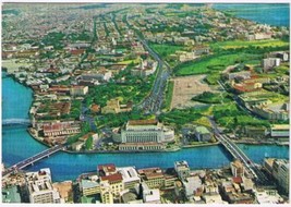 Postcard Aerial View Of Manila Philippines - £3.15 GBP