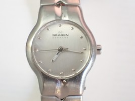SKAGEN 229SSX Quartz All SS Women&#39;s Wristwatch - $238.57 MXN