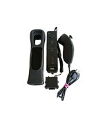 Wii Mote Remote Controller With Nunchuck, Motion Plus Adapter, Sleeve, T... - $473.54 MXN