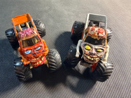 SPIN MASTER MONSTER JAM 1/64  ZOMBIE LOT PAIR of Trucks - $34.64