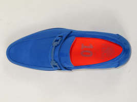 Men's TAYNO Shoes Soft Micro Suede Slip-on Loafer THE CAPRIO S Royal Blue image 6