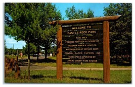 Castle Rock Park Tomah Mauston Wisconsin Unused Postcard - £11.63 GBP