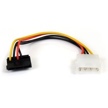 StarTech.com 6in 4 Pin LP4 to Right Angle SATA Power Cable Adapter - LP4 to SATA - £15.17 GBP