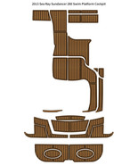 2013 Sea Ray Sundancer 280 Swim Platform Cockpit Boat EVA Teak Deck Floo... - $1,229.56 CAD