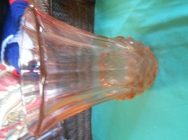 Great Collectible Anchor Hocking Heavy Crystal &quot;Royal Pink &quot; VASE 10&quot; - £31.05 GBP
