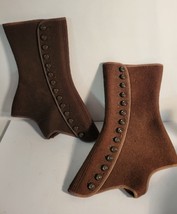 Brown Spats Antique Crown 5 2325 - $25.00