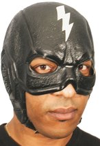 HMS Men&#39;s Thunderbolt Superhero Headpiece, Black, One Size - $24.99