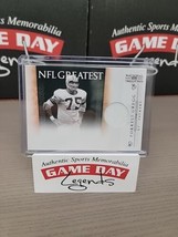 2010 Playoff National Treasures Forrest Gregg /99 Game Worn NFL GREATEST  - £28.21 GBP
