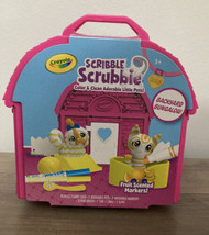 Crayola Scribble Scrubbie Color &amp; Clean Backyard Bungalow Playset. 3+. New. - $13.56