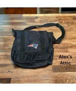 NFL New England Patriots Diaper Bag Medium Black Embroidered Logo  - $406.89 MXN