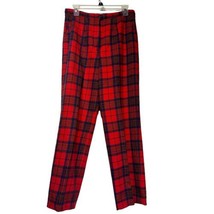 Vintage Pendleton authentic red leslie tartan pants Size 14 - $34.64