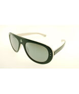 MONCLER MC519-07 Green &amp; White / Gray Mounier Sunglasses MC 519-07 56mm - $160.55