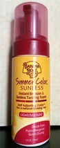 Banana Boat Summer Color Foam Sunless Instant Bronzer Sunless Tanning Ta... - £18.96 GBP