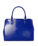 Lulu Guinness Blue Leather Bag Complete With Dustbag - Rare - $299.99