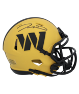 Jayden Daniels Autographed Commanders &quot;RAVE&quot; Mini Speed Helmet Fanatics - $11,241.76 MXN