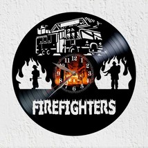 Vinywoody Vinyl Disc Watch Firefighters Extinguishing Lifesavers - $54.00