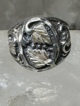 Black Hills Gold ring leaves  size 9.25 sterling silver men women - £132.94 GBP