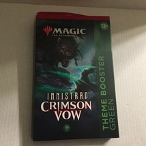 New Magic the Gathering Innistrad Crimson Vow Green Theme Booster - 35 C... - $18.00