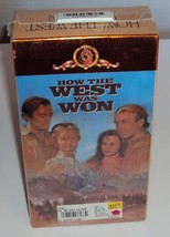 How the West Was Won Part 1 &amp; 2 VHS Video MGM UA Turner Movie/Film Henry... - £6.85 GBP