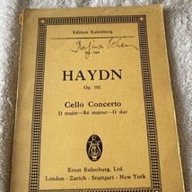 F. J. Haydn:  Cello Concerto In D Major, Pocket Score - £25.60 GBP