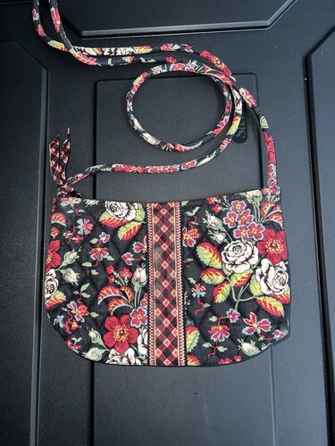 Vintage Vera Bradley Anastasia Jilly Shoulder Crossbody Petite Coin Change Purse Item image 11