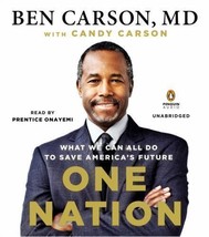 One Nation America&#39;s Future by Ben Carson Audiobook cd Brand new Free ship - $15.49