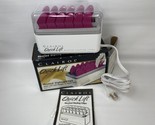 Clairol L-12 Quick Lift Heated Styling Clips - Pink New Open Box Vintage... - $51.43