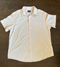 Untuckit Wrinkle Free XL Performance Stretch Short Sleeve New Mens Shirt - £55.04 GBP